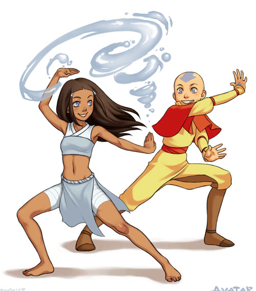 《降世神通：最后的气宗》动漫人物插画：Aang