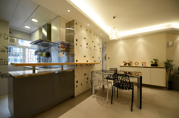 香港现代简约风格的公寓设计