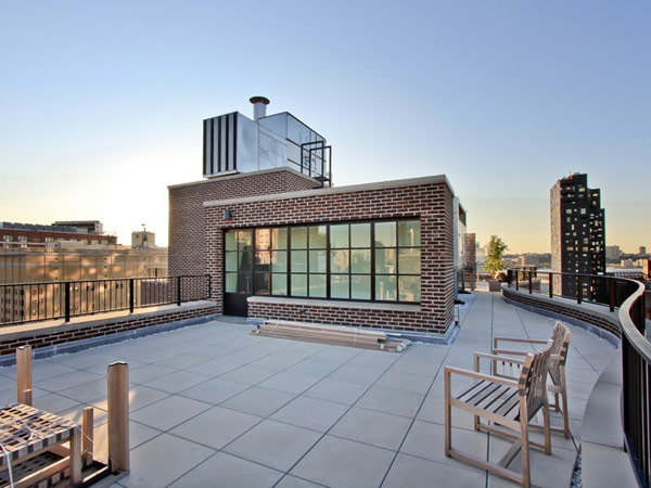 纽约现代豪华的顶层复式公寓设计