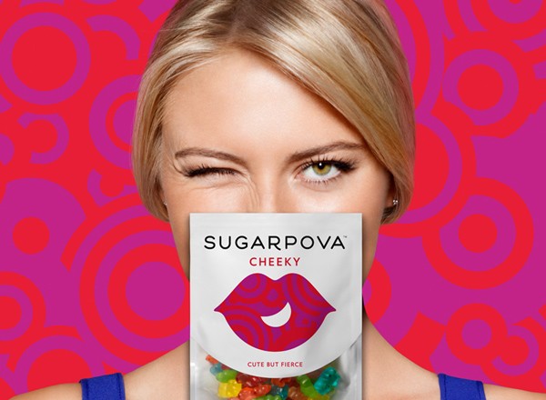 俄罗斯网坛美女莎拉波娃推出“Sugarpova”品牌糖果