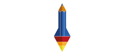 标志设计元素运用实例：铅笔