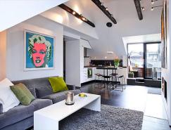 斯德哥尔摩54平米精致布局的小公寓设计