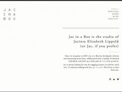 白色在网页设计中使用实例