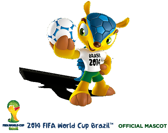 三色犰狳：FIFA官方揭晓巴西世界杯吉祥物