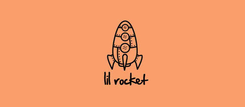 标志设计元素运用实例：火箭
