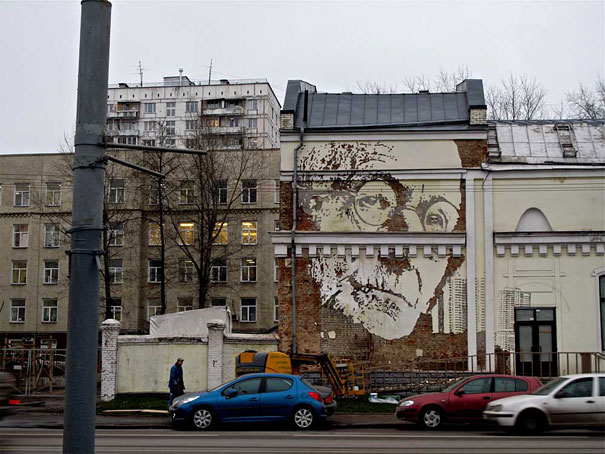 国外大型街头艺术壁画
