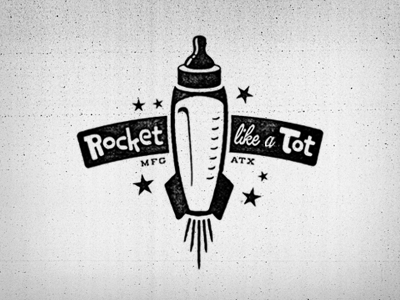 标志设计元素运用实例：火箭(二)