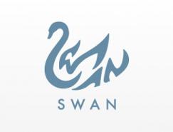 标志设计元素运用实例：天鹅