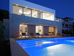 克罗地亚Krk岛漂亮的全景度假别墅