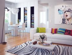 清新而温馨的家居装修设计