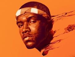 铅笔+Photoshop：Michael&nbsp;Molloy人物肖像插画