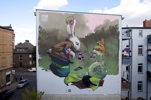 波兰Przemek Blejzyk街头艺术作品