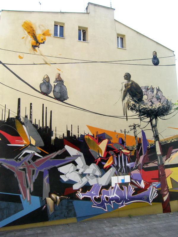波兰Przemek Blejzyk街头艺术作品