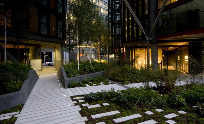 伦敦NEO Bankside豪华公寓景观设计