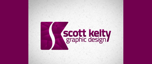 30款高雅时尚的紫色Logo设计