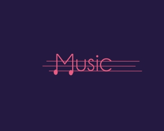 标志设计元素运用实例：音乐(music)