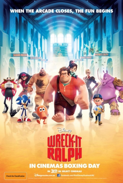 电影海报欣赏：无敌破坏王 Wreck-It Ralph