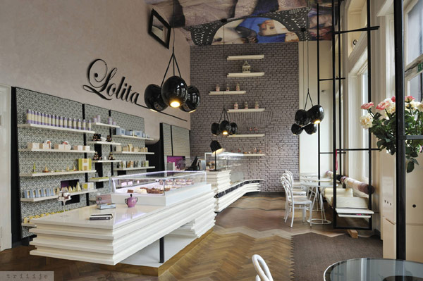 漂亮的颜色和纹理：斯洛文尼亚洛丽塔(Lolita)咖啡馆