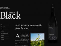 25个漂亮的黑色主题网站欣赏