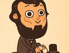 Mike&nbsp;Mitchell人物角色插画