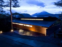 拥抱自然的日本浅间山别墅