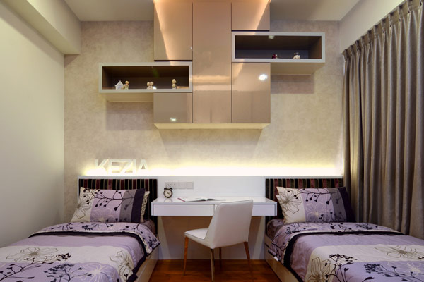 KNQ Associates: 新加坡简约元素的现代家居设计