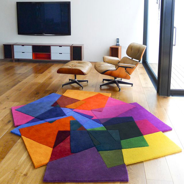 现代时尚家居之地毯设计