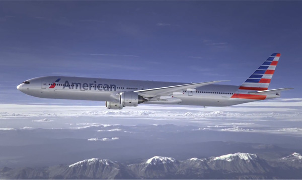 美国航空公司（American Airlines）启用新LOGO