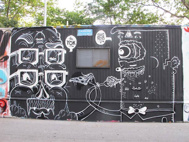 街头艺术家YOK作品欣赏