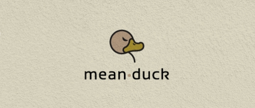 标志设计元素运用实例：鸭子