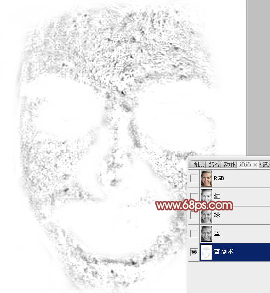 Photoshop超详细通道磨皮教程