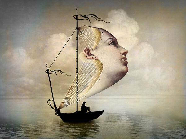 德国艺术家Catrin Welz-Stein超现实主义插画作品