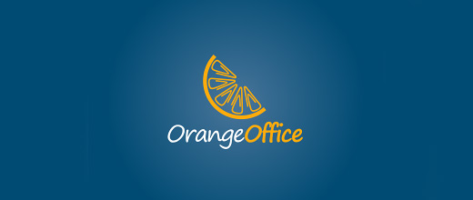标志设计元素运用实例：橙子