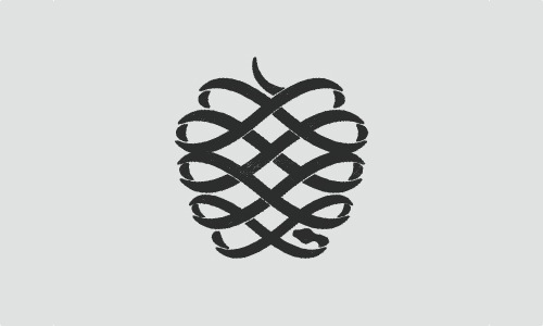 标志设计元素运用实例：蛇(三)