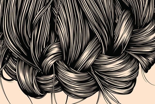 Gerrel Saunders发型插画艺术
