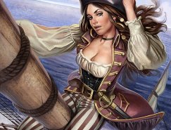 英国艺术家Aly Fell人物肖像插画作品