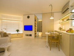 Clifton Leung：巧妙的储物空间 香港39平米公寓