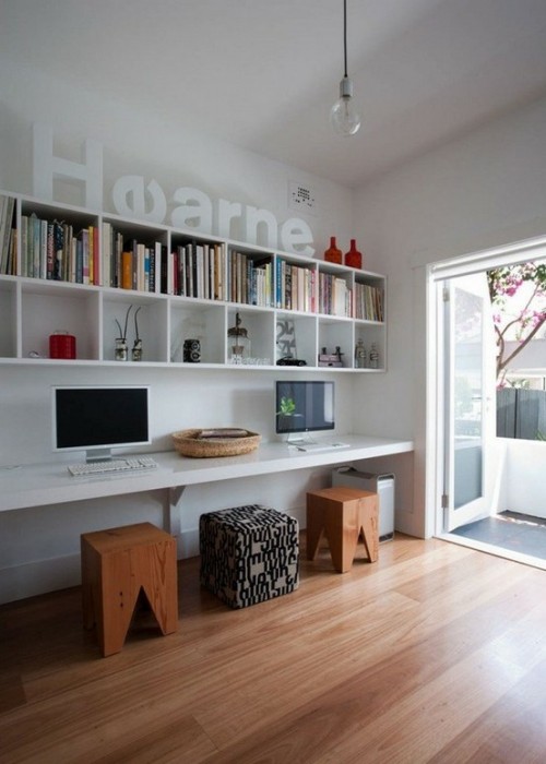 10个漂亮的家庭工作空间设计