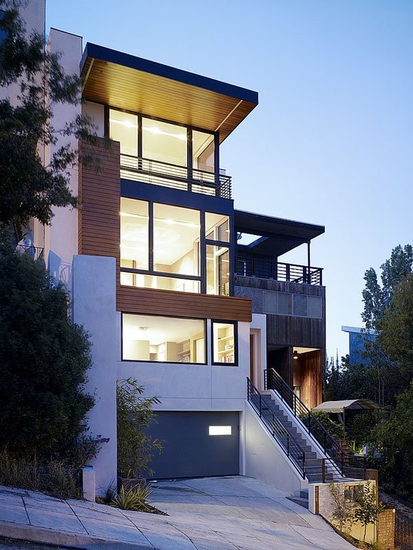 旧金山Hill斜坡住宅设计
