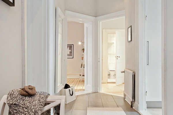 独特的设计细节:斯德哥尔摩简约公寓设计