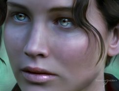  Fan Art插画欣赏：奥斯卡影后詹妮弗·劳伦斯(Jennifer Lawrence)