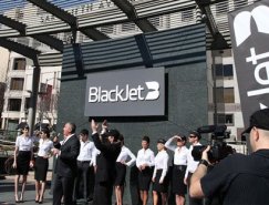 BlackJet航空公司品牌形象设计