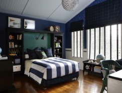 60个国外活泼的男孩房间设计