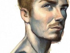 Fernando Vicente著名人物肖像插画作品