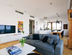 宁静柔和的自然色调：波兰现代住宅设计