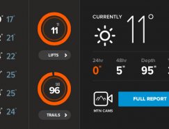 运用扁平化设计(flat design)的网页设计欣赏