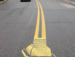 Roadsworth的馬路涂鴉藝術