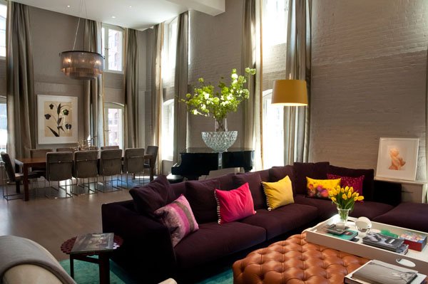 纽约Tribeca优雅温馨的公寓设计