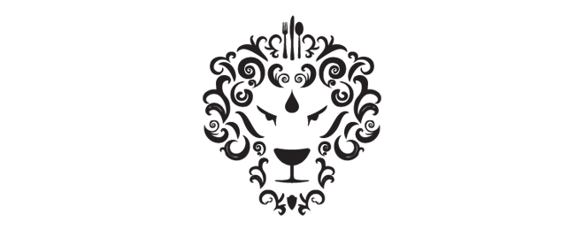 标志设计元素运用实例：狮子(三)