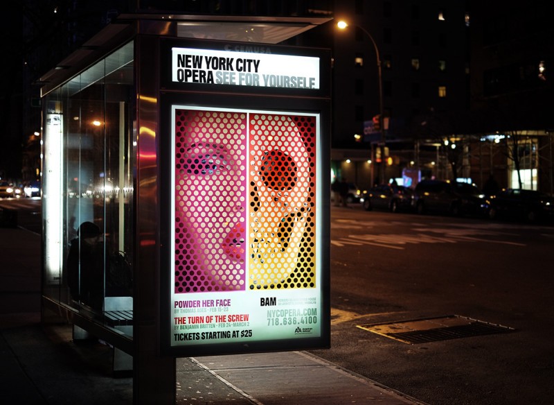 纽约城市歌剧院（New York City Opera）推广海报设计